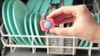 dishwasher cleaning tablet