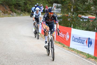 Primoz roglic takes time on stage 13 of the Vuelta a Espana 2024