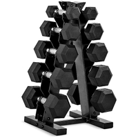 CAP Barbell 150lb Dumbbell Set With Rack: was $189.99, now $149.99 at Amazon