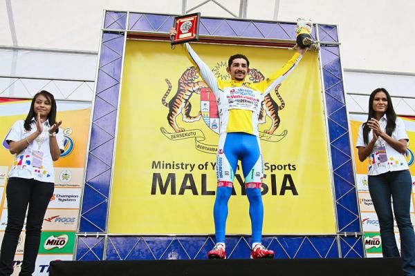 Jose Serpa Perez (Androni Giocattoli) is the new leader of the Tour de Langkawi.
