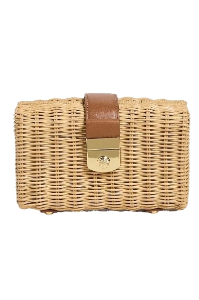 Veronica Beard Lock Box Clutch