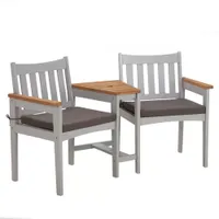 Argos Home Wooden Garden Love Seats | Was £160 Now £128