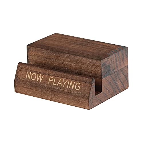 Vinyl Record Holder Display Stand - Showcase Your Now Playing Album Cover - Minimalistic & Elegant Holder Design- Compatible With All Cds & Lps