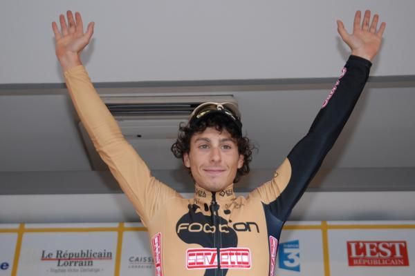 Fabio Felline (Footon-Servetto) survived a protest to win the stage