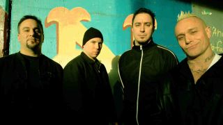 Sick Of It All posing for a photograph