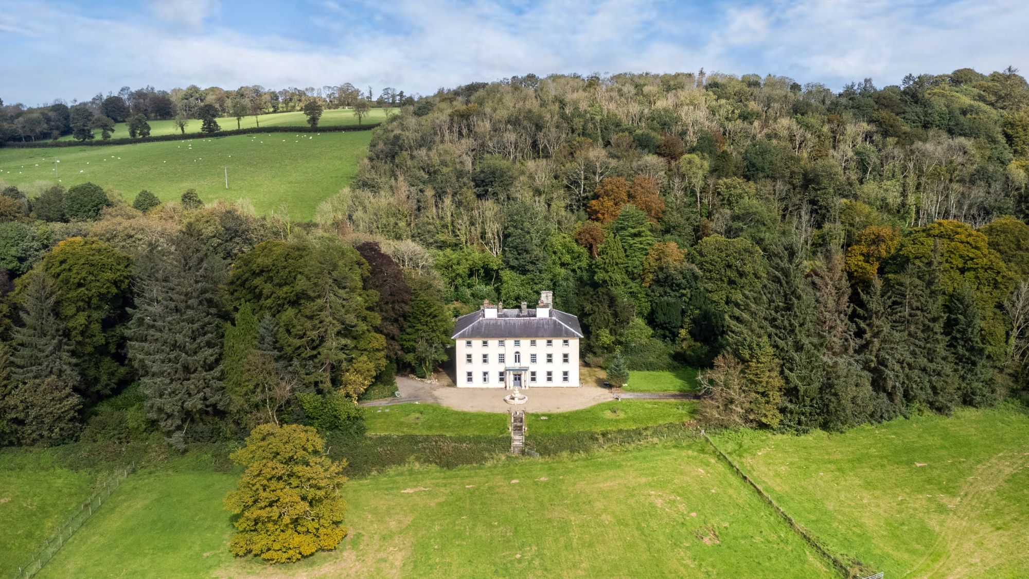 A magnificent Grade II Georgian mansion