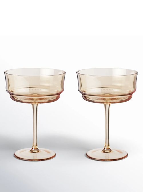 Twine Tulip Coupe Glasses