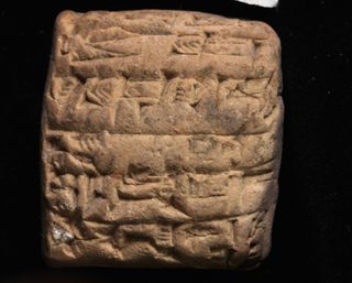 One of the looted tablets from Irisagrig records rations that female weavers working for the government received in the year 2037 B.C.