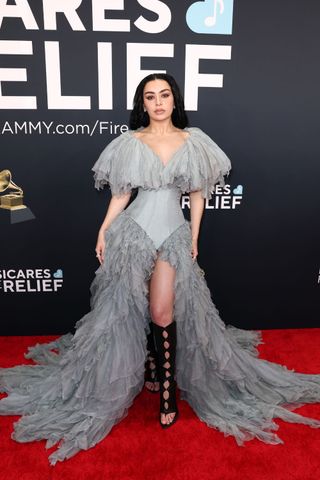 The Grammys 2025 Charli XCX in Jean Paul Gaultier