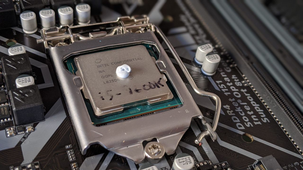 While I originally planned to use an i7-8700K, the 6-core i5-9600K will be a strong Plex CPU and run a bit cooler.