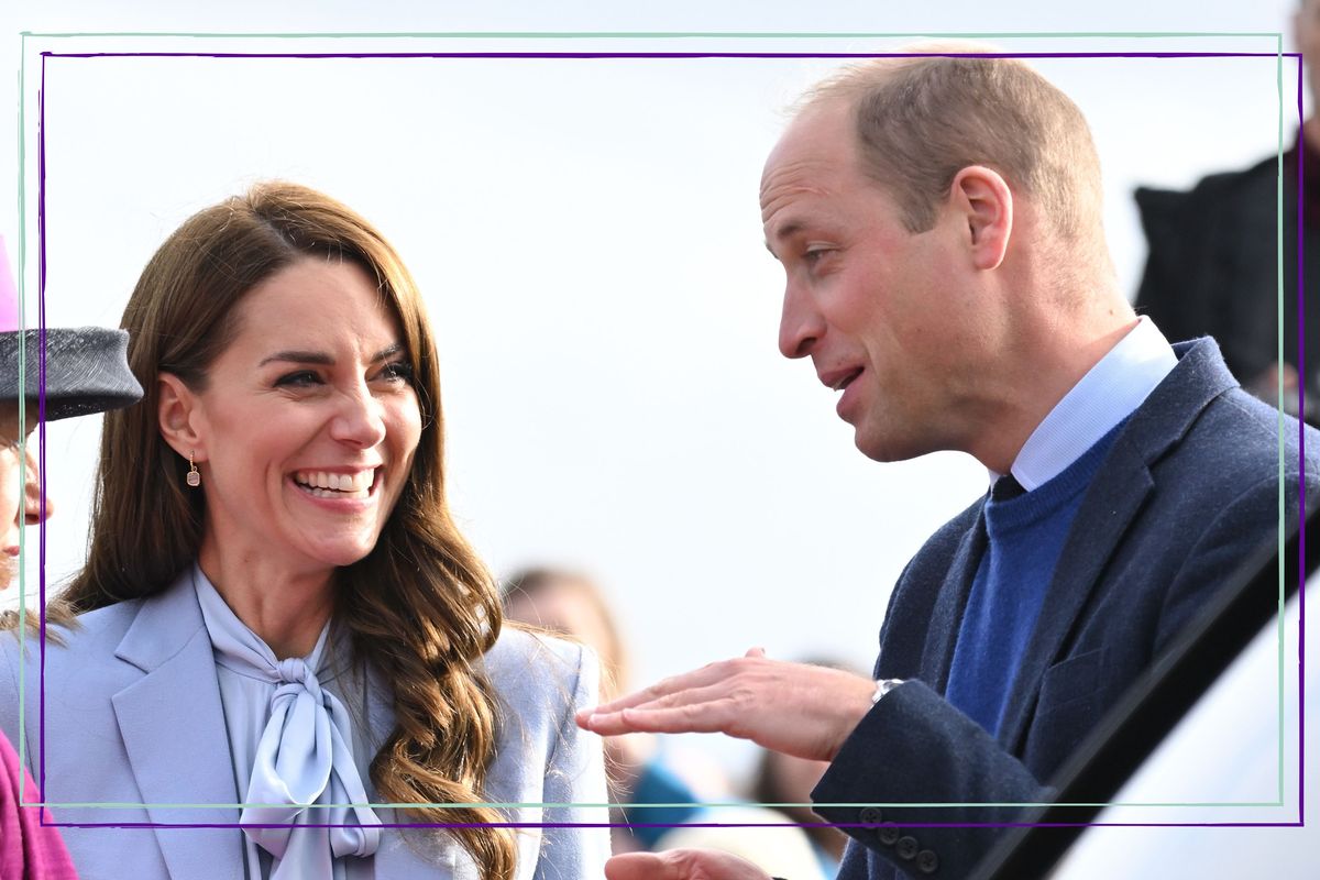 Prince William faces cheeky questions from fans as Kate Middleton cradles  baby during charity visit | GoodTo