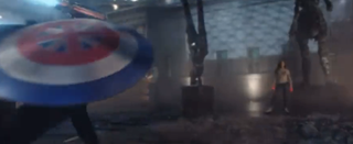 Captain Carter's shield in the Doctor Strange 2 tv spot