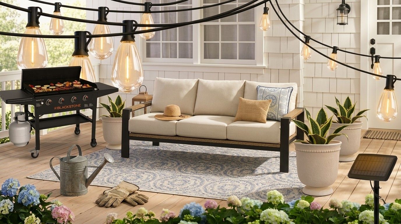 I'm creating my dream backyard on a budget thanks to Walmart's Patio and Garden sale — here's everything I'm buying