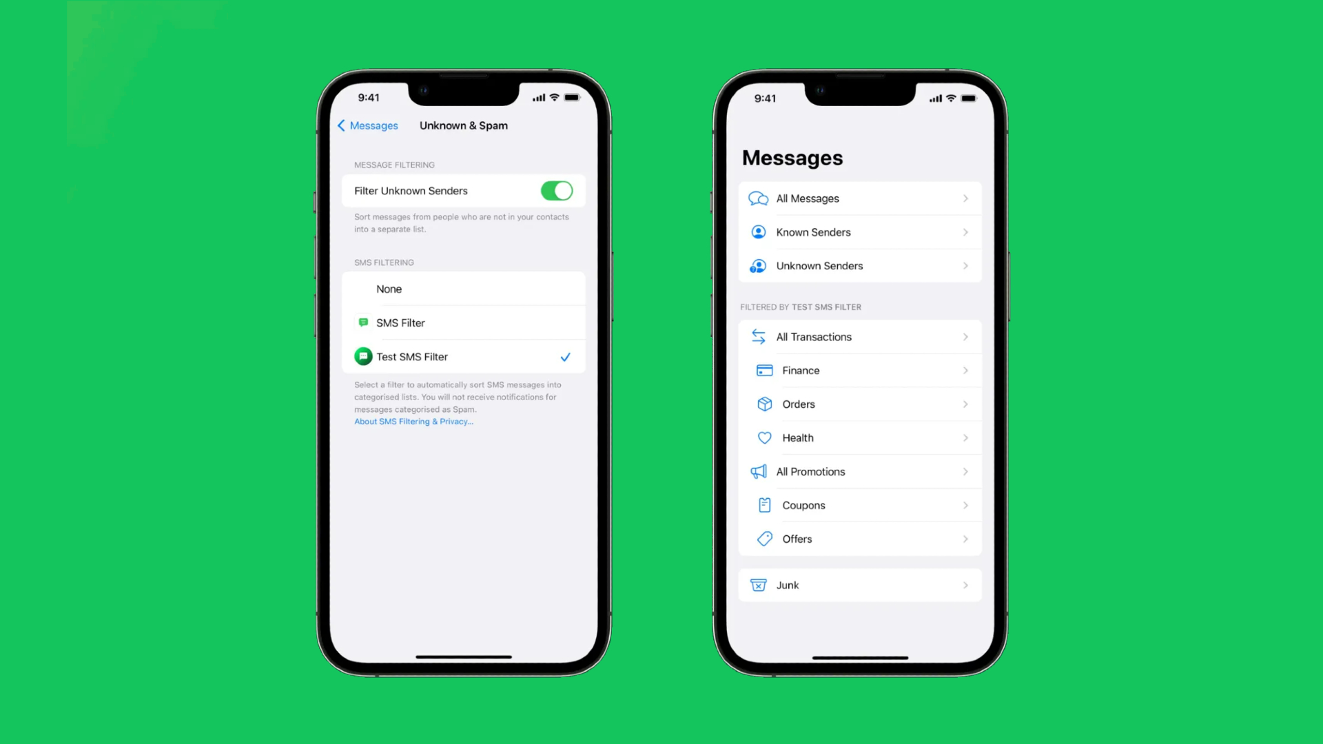 iOS 16 will categorise your SMS in a smarter way | TechRadar