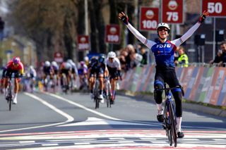 Amstel Gold Race Ladies 2022 - 8th Edition - Maastricht - Valkenburg 128,5 km - 10/04/2022 - Marta Cavalli (ITA - FDJ Nouvelle-Aquitaine Futuroscope) - photo Davy Rietbergen/CV/SprintCyclingAgencyÂ©2022