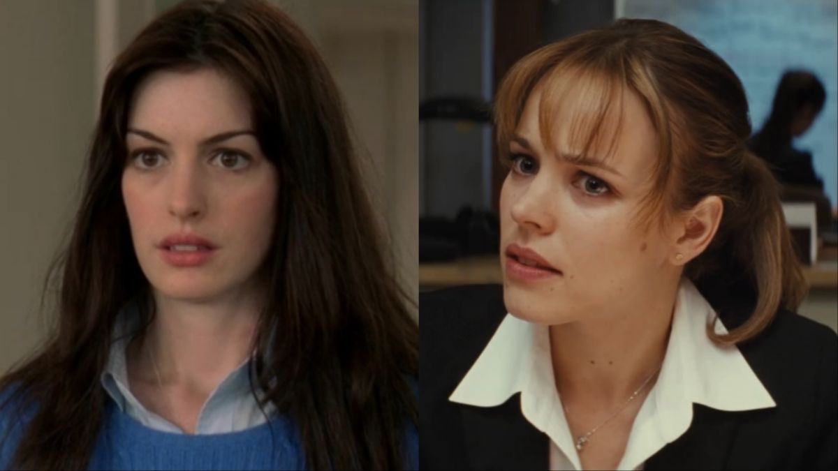 Anne Hathaway in Devil Wears Prada and Rachel McAdams in Morning Glory