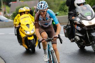 Romain Bardet solos to the stage 19 win at the Tour de France.