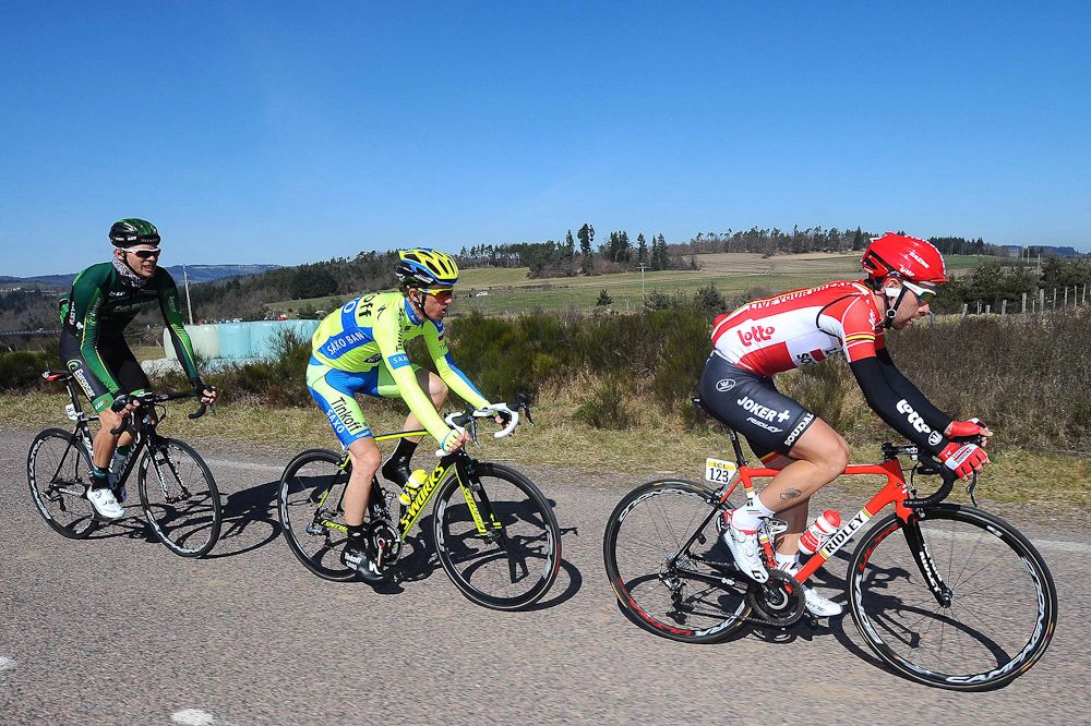 Thomas de Gendt, Chris Anker Sorenson and Antoine Duchesne.