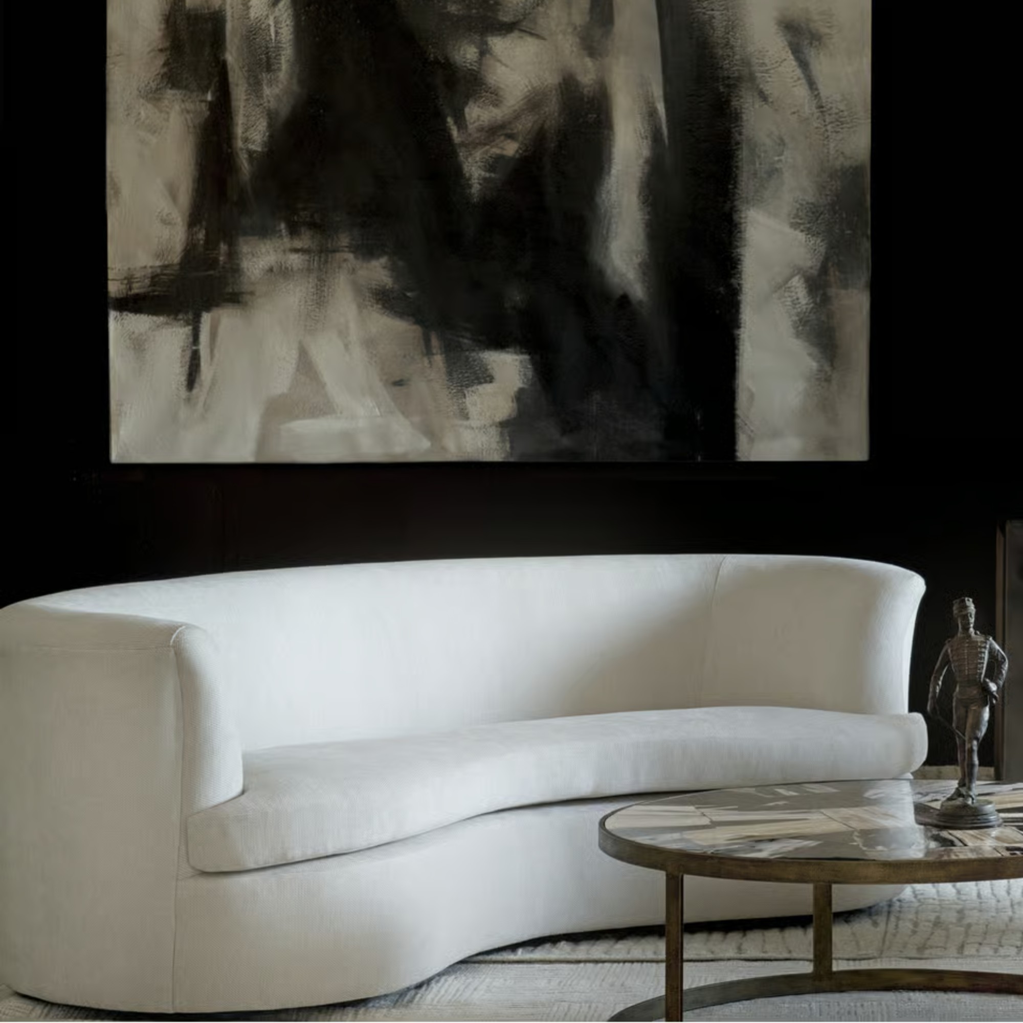 Andrew Martin Lunar Custom sofa