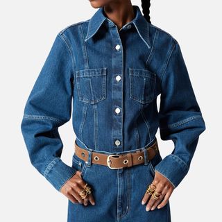 Image of denim shirt