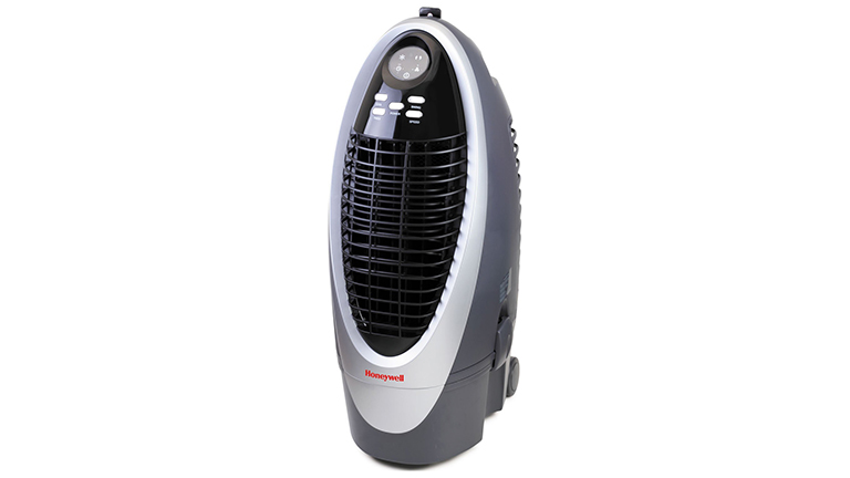 Honeywell Remote Control Evaporative Air Cooler on white background