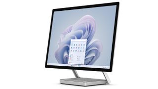The Microsoft Surface Studio 2+ from the side