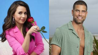 Katie Thurston on The Bachelorette and Blake Moynes on Bachelor in Paradise.