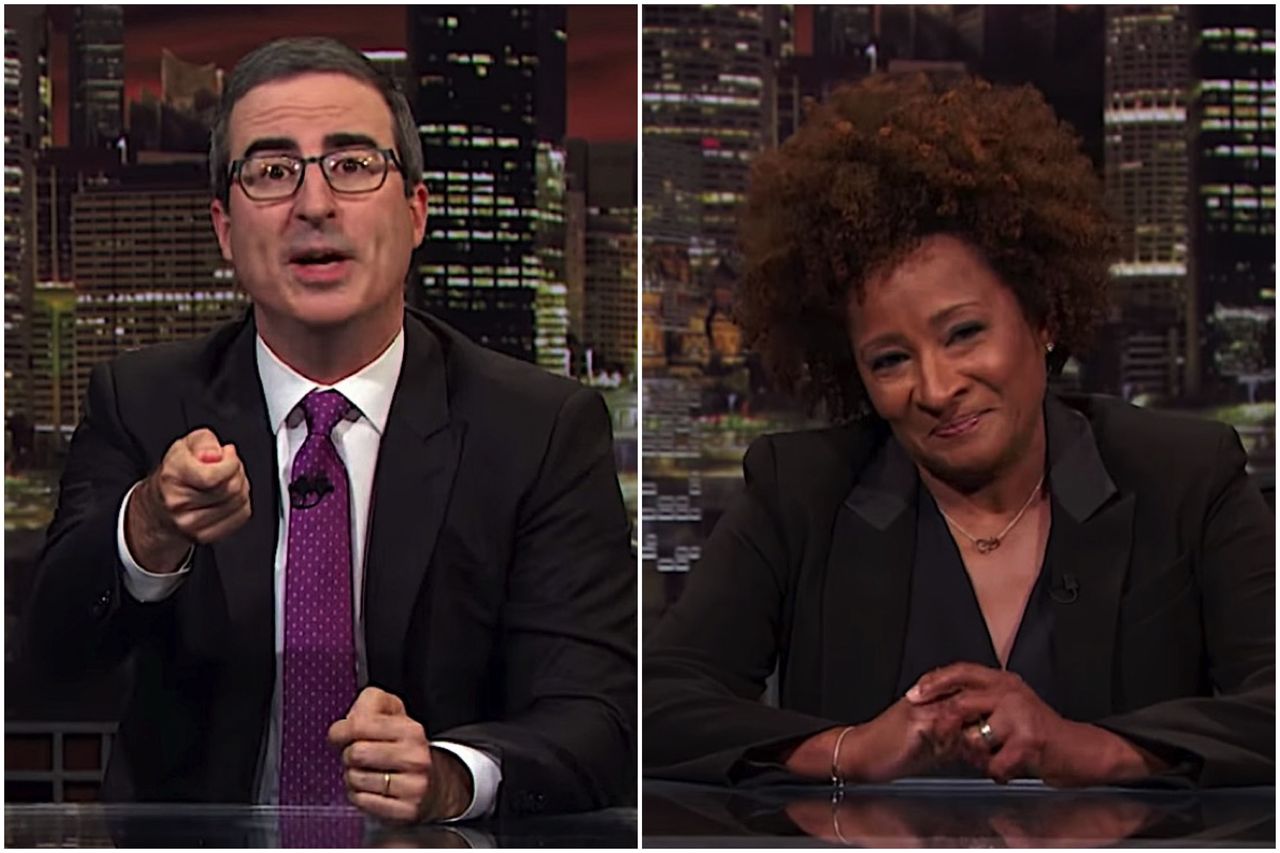 John Oliver and Wanda Sykes talk racial disparity in medicine