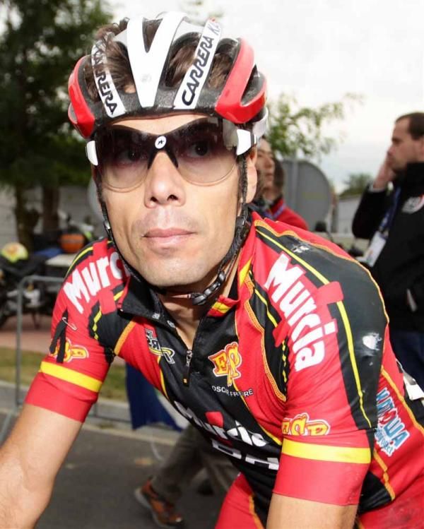After the Worlds road race in 2012. Possibly Freire's final race as a pro rider