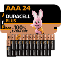 Duracell Plus AAA Alkaline Batteries:  was £17.99,