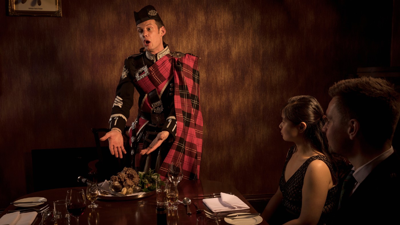 Address to a Haggis at a Burns Night supper