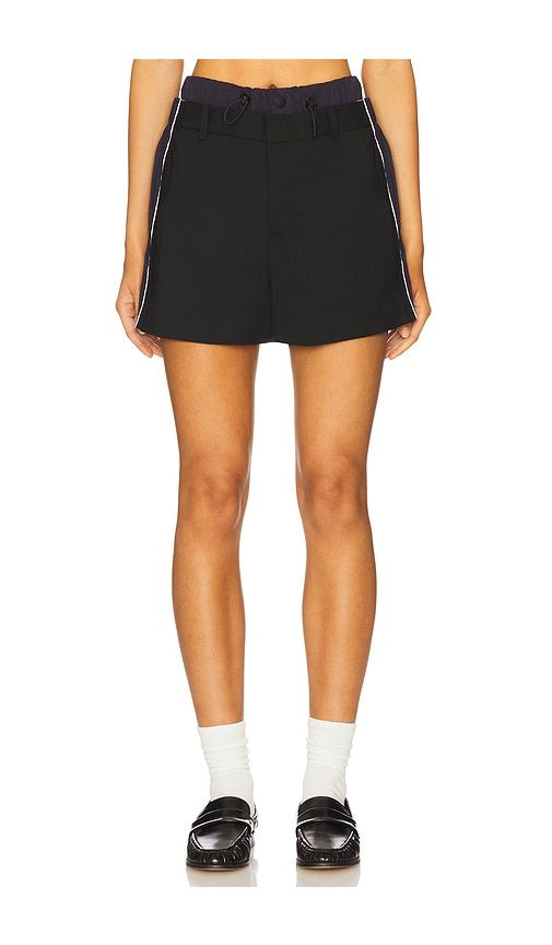 Deconstructed Suiting Short