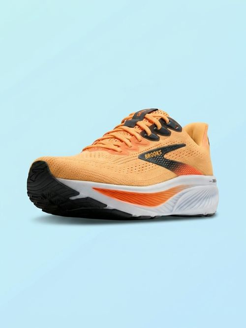 Brooks Men&rsquo;s Ghost 17 Neutral Running Shoe - Blazing Orange/Yellow/Ebony