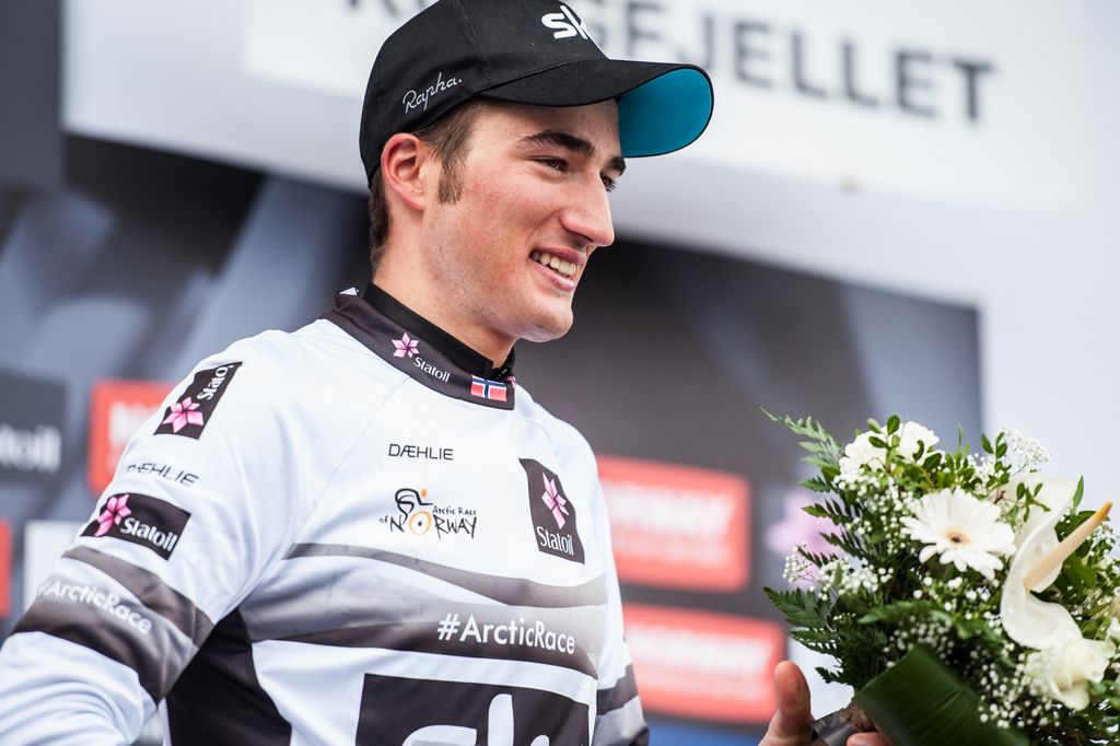 Best young rider Gianni Moscon (Team Sky)