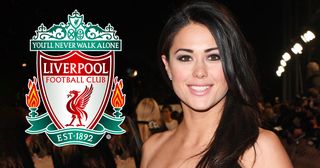 Liverpool fan Sam Quek attends the National Television Awards on January 25, 2017 in London, United Kingdom.