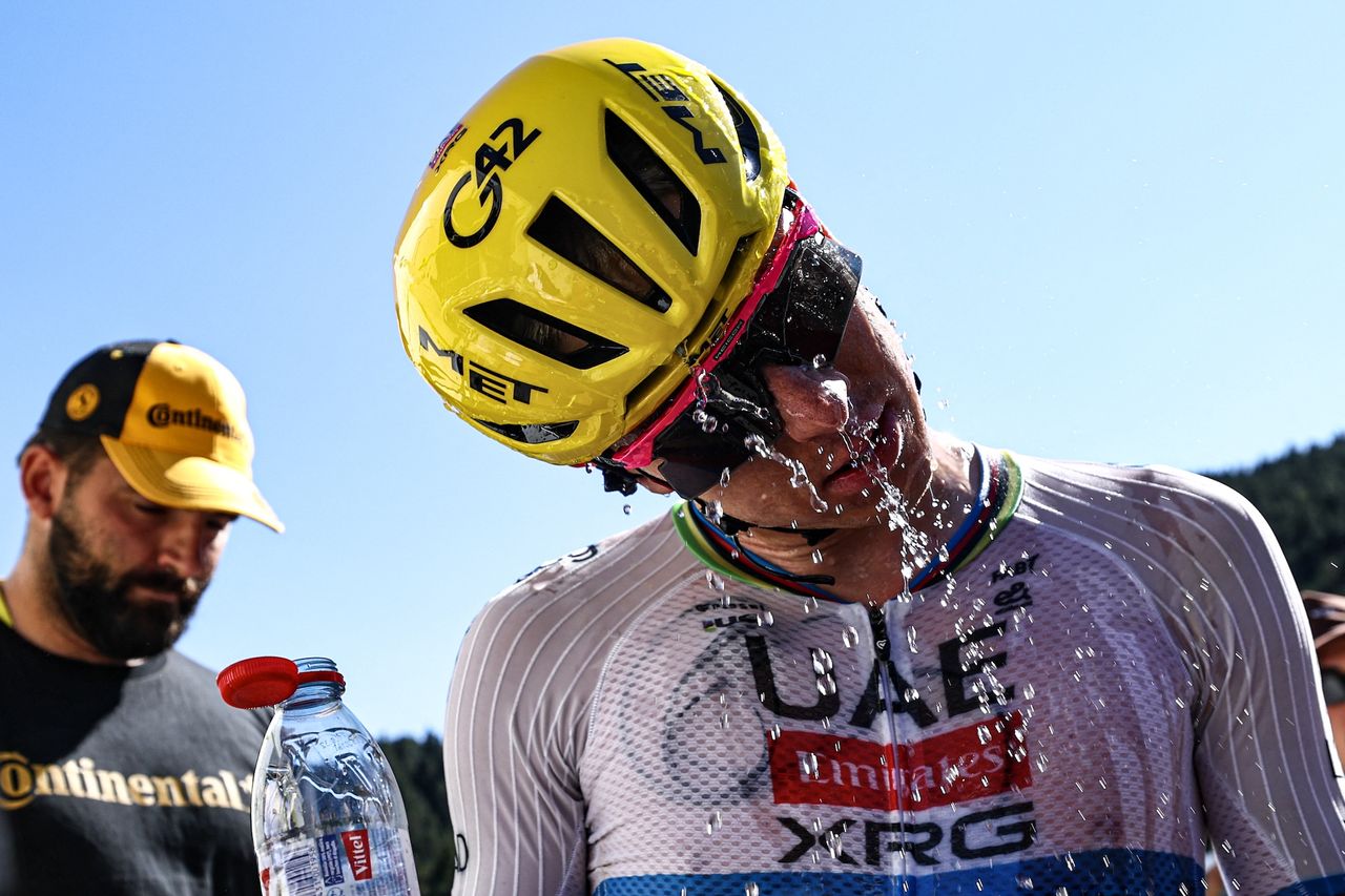 'It's always been hot at the Tour de France but it's never t