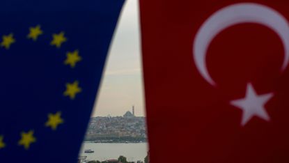 EU/Turkey flag