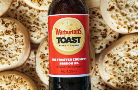 Warburtons is turning left over crumpets into beer, apparently