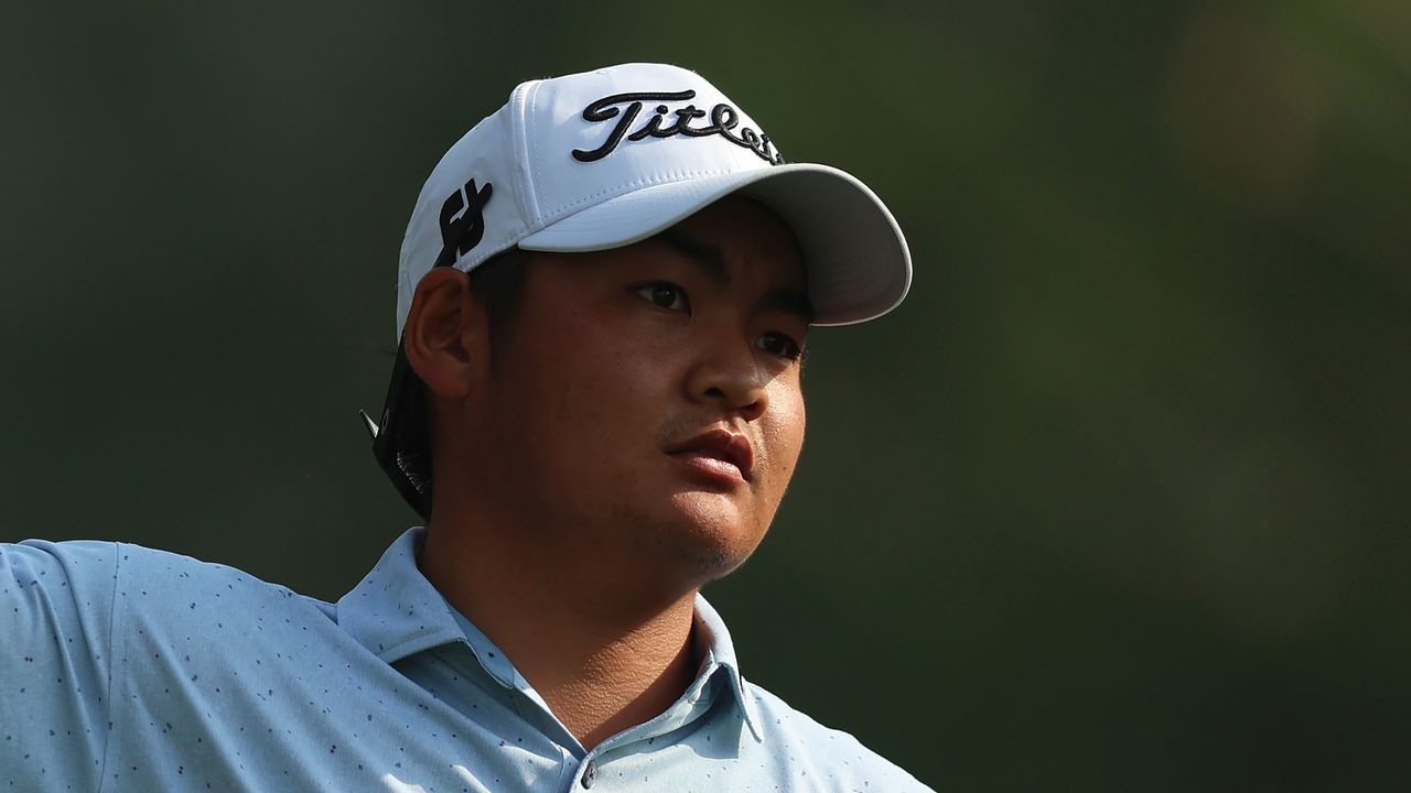 Kazuma Kobori at the Hero Indian Open in March 2024