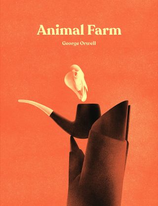 Animal Farm book cover by Karolis Strautniekas