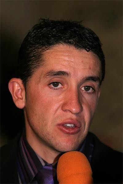 Carlos Sastre interviewed for Spanish TV