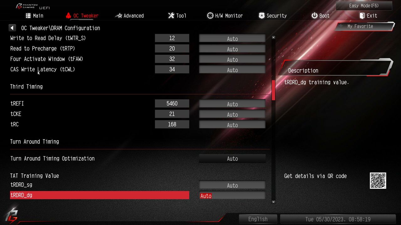 ASRock Z790 PG-ITX/TB4