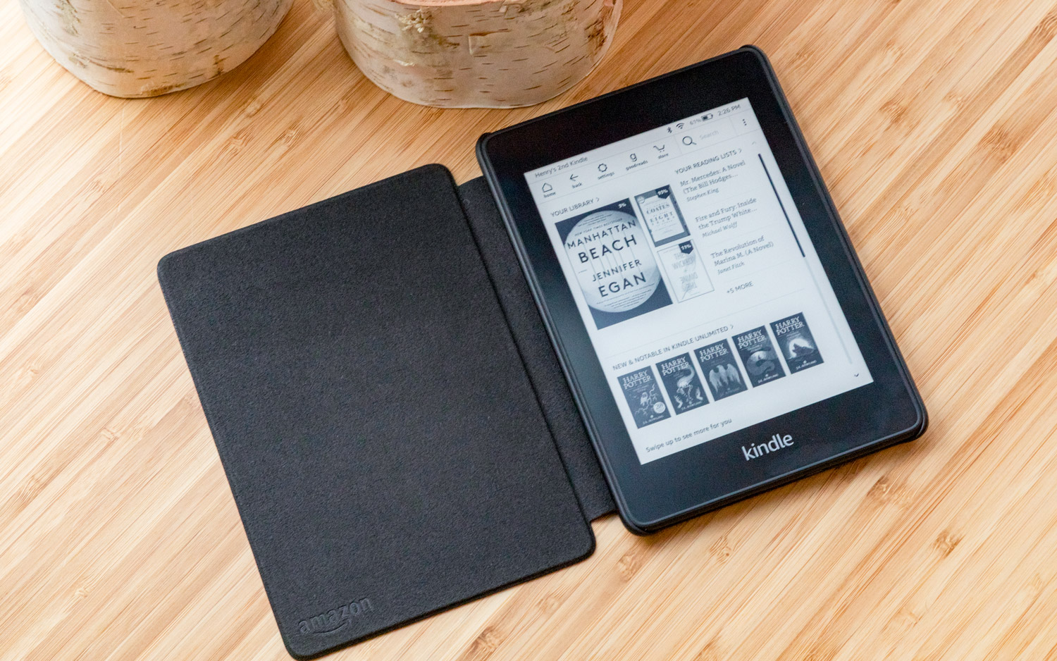 Amazon Kindle Paperwhite (2018) review: menus