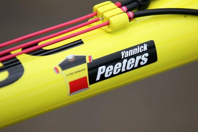 Yannick Peeters' bike