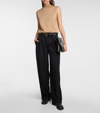 Igor High-Rise Wide-Leg Pants