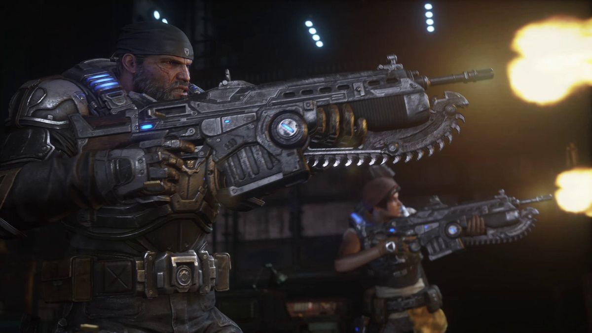 This Gears 5 glitch offers a glimpse at first-person Gears gunplay ...