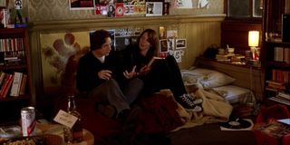 James McAvoy and Rebecca Hall in Starter For 10