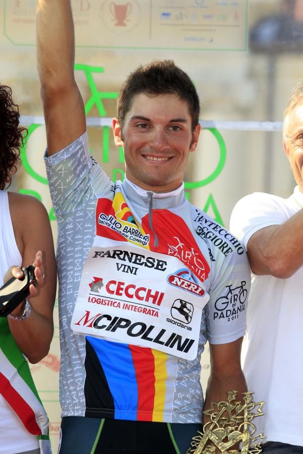 Andrea Guardini (Farnese Vini-Neri Sottoli) won the final stage of the Giro di Padania.
