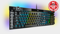 Corsair K100 RGB mechanical keyboard