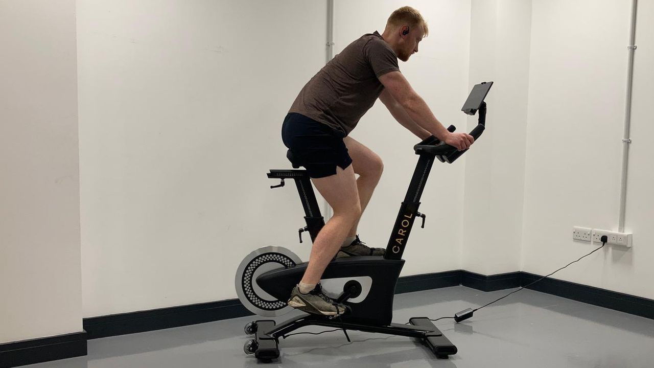 Carol Bike 2.0 being tested by Harry Bullmore for Fit&amp;Well